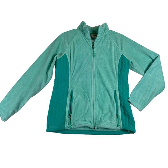 L.L.Bean Jackets & Blazers - L.L. Bean Jacket Sweatshirt womens zip up fleece medium 0720